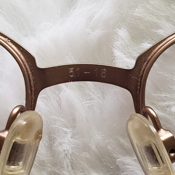 Pascale optical oval frames Rose gold 52-18-140 - Picture 3 of 4